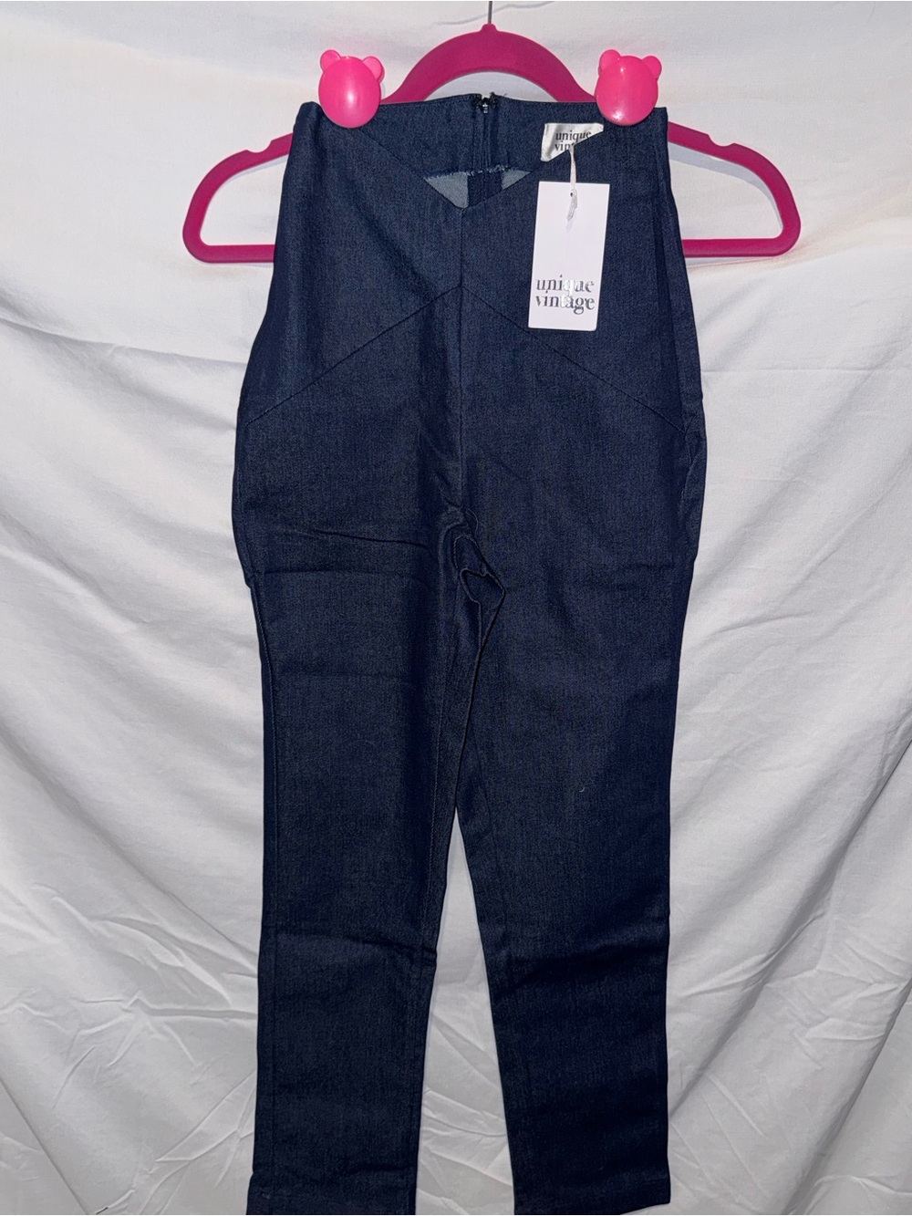 Unique Vintage Indigo Denim Skinny Jeans